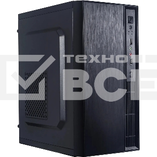 Компьютерный корпус Accord ENTRY ACC-241 черный без БП mATX 2xUSB 2.0 audio