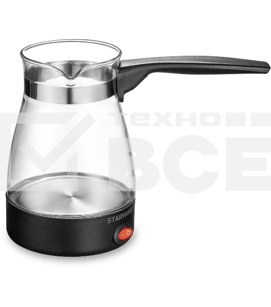 Электрическая турка Starwind STG6051 черный, исп. кофе - молотый, 600 Вт.