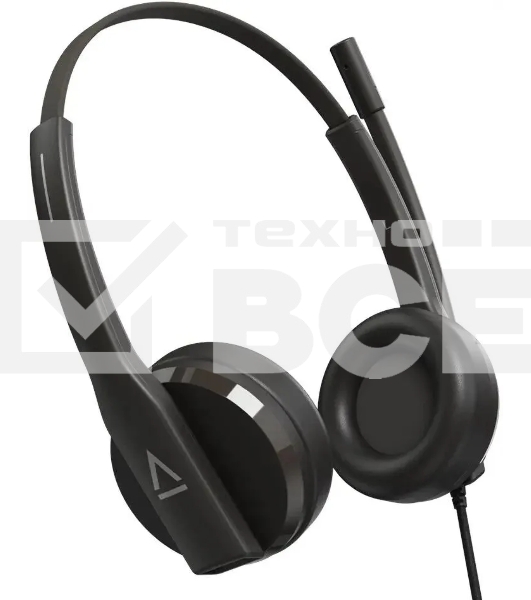 Гарнитура проводная с микрофоном Creative HS-230 черный 2м накладные оголовье (51EF1110AA000)