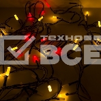 Гирлянда светод. Funray Лучики, SE-BEAM-110M, 10М, 100LED, мульти (4цв.),темно-зел.шн.0,7м,контр., фото4