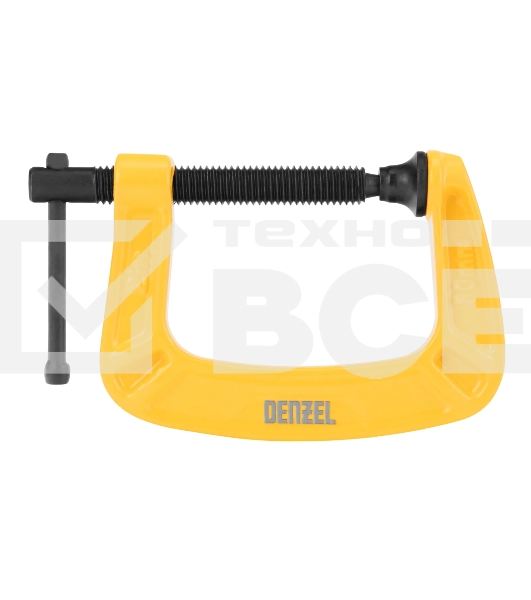 Струбцина Denzel G-образная, усиленная, 50 мм