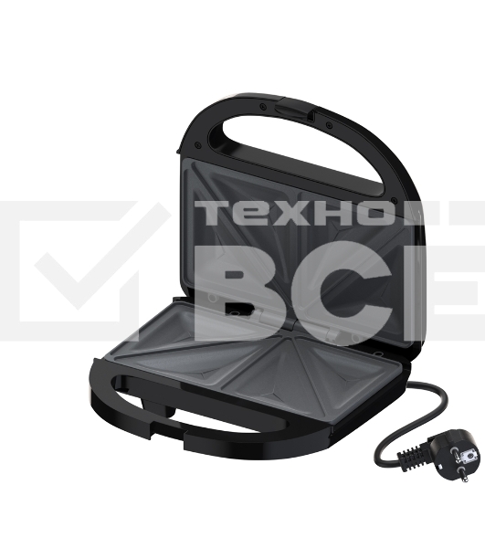 Вафельница Maxvi SM752P черный