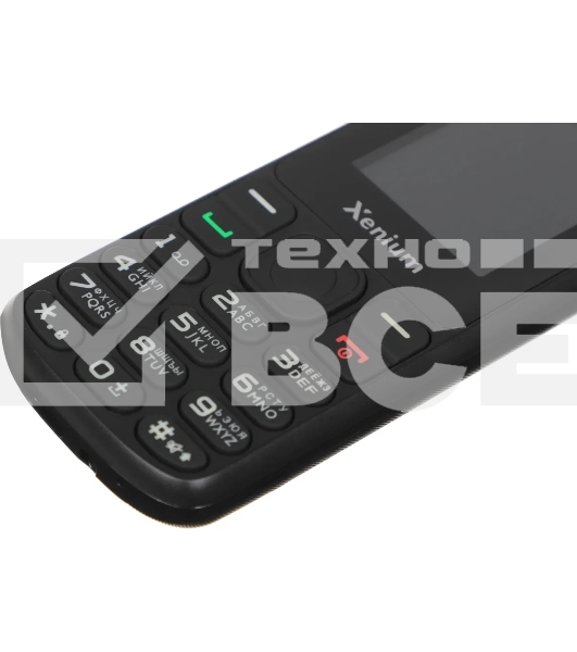 Мобильный телефон Xenium X160 черный моноблок 1.77