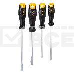 Набор отверток Deli DL620004 4шт SL5x100 + SL6x150 + PH1x100 + PH2x150, фото 1