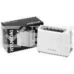 Тостер Hyundai HYT-8006 500 Вт, белый/серый, фото2