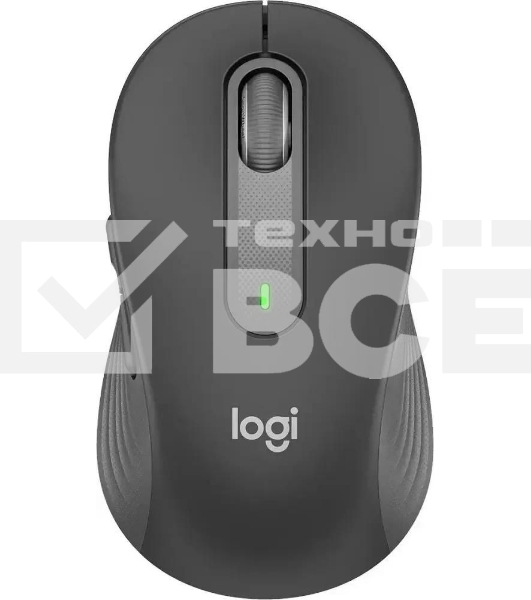 Мышь Logitech M650 L черный оптическая 4000dpi беспров. BT/Radio USB (910-006350)