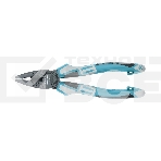 Плоскогубцы Gross 16973 комбинированные, 180 мм, трехкомпонентные рукоятки, фото 1