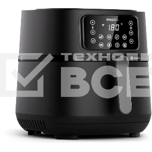 Аэрогриль Philips HD9285/93 черный, 2000 Вт, 7.2 л, сенсор, 8 программ