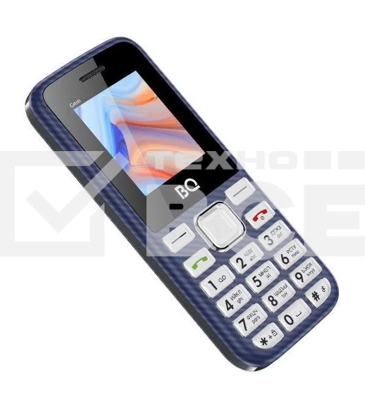 Мобильный телефон BQ 1860 Gem темно-синий (без СЗУ в комплекте)