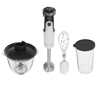 Блендер погружной Evolution HBS-0651 белый, 500 Вт, плавная регулировка, турбо