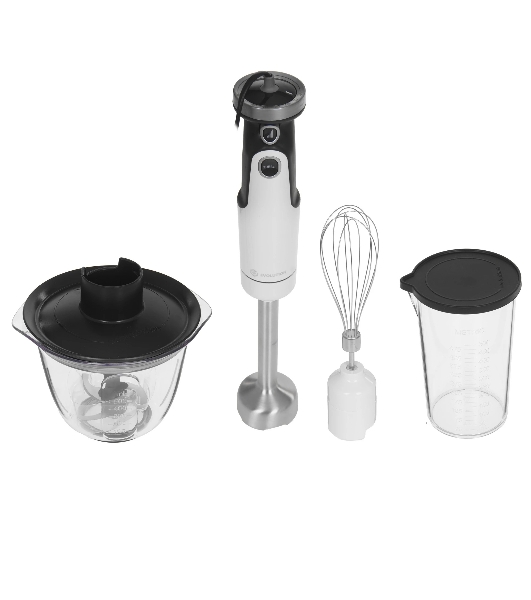 Блендер погружной Evolution HBS-0651 белый, 500 Вт, плавная регулировка, турбо