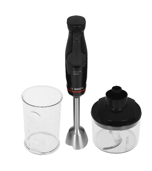 Блендер погружной Bosch MSM4B620 черный, 1000 Вт, плавная регулировка