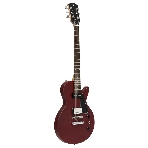 Электрогитара STAGG SEL-HB90 CHERRY 6-ти струнная, корпус массив красного дерева, гриф красное дерево, накладка палисандр, 22 лада, звукосниматели 1х P90, 1х хамбакер, регуляторы 1x громкости, 1x тона, 3-х поз. переключатель, цвет Cherry, фото2