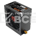 Блок  питания Ginzzu PB450 12CM 80 PLUS  black,APFC,20+4p,1 PCI-E(6+2), 4*SATA, 2*IDE, OEM, фото 1