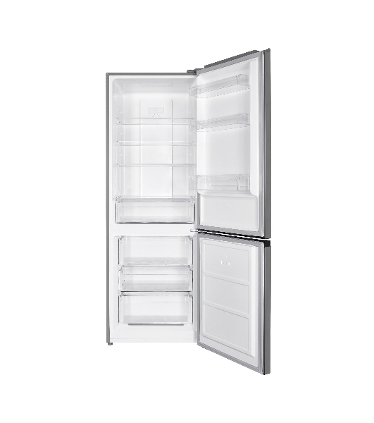 Холодильник Willmark RFN-421NFX нержавеющая сталь двухкамерный 210/76 л морозилка снизу, No Frost