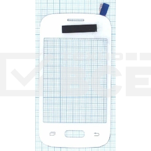 Сенсорное стекло (тачскрин) для Samsung Galaxy Pocket 2 SM-G110, белое