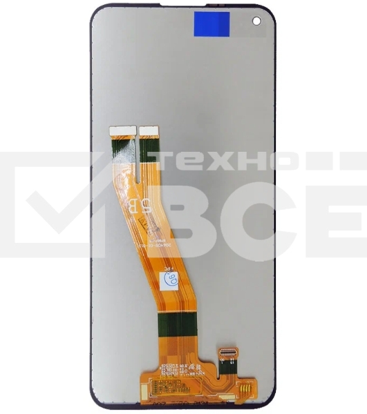 Дисплей для Nokia 3.4, черный