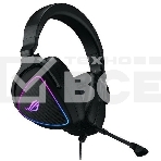 Игровые наушники ASUS ROG Delta S черные (7.1, USB Type-C + A, RGB подсветка, 50 мм, ESS 9281 Pro, микрофон, 90YH02K0-B2UA00), фото19