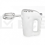 Миксер BQ MX423 White-Steel, Мощность 500 Вт, 5 скоростных режимов, Режим ТУРБО, фото 1