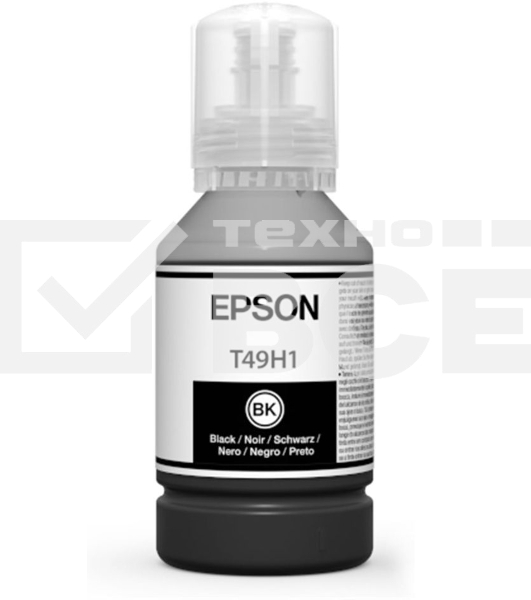 Чернила Epson T49H1 (C13T49H10N) черный (140 мл) для Epson SureColor SC-T3100X