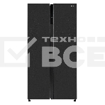 Холодильник Nordfrost RFS 525DX NFXd inverter темная нержавеющая сталь двухкамерный 283/183л морозилка сбоку, No Frost, Side-by-Side, фото4