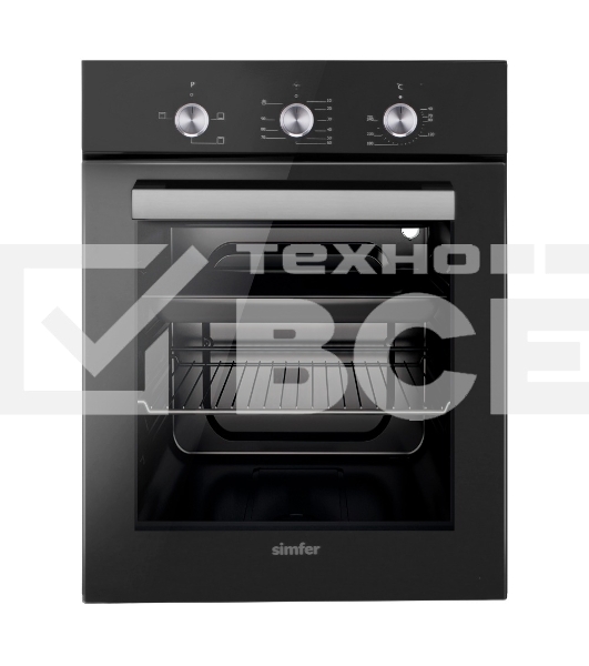 Электрический духовой шкаф Simfer B4EB14006 черный