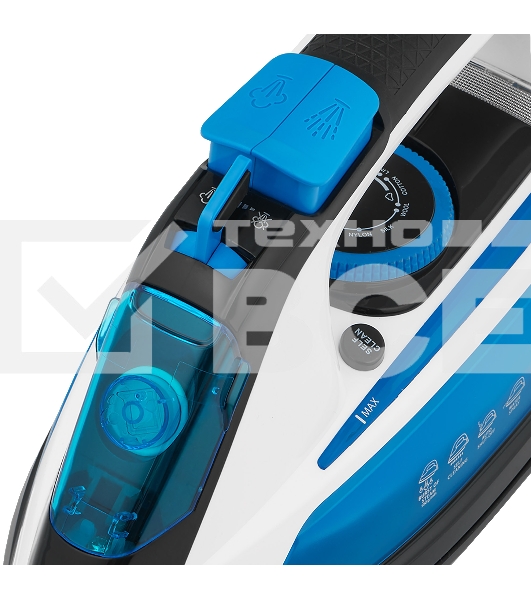 Утюг Coolfort CF-3400 2600Вт синий/белый