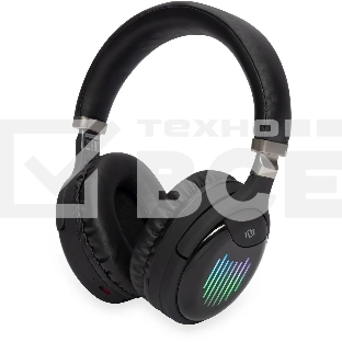 Гарнитура накладные Digma BT-16 черный беспроводные bluetooth оголовье