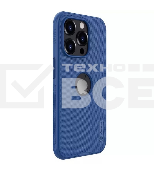 Чехол Super Frosted Shield Pro, синий, (AP IP15 Pro)
