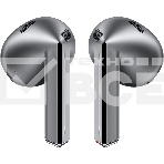 Гарнитура вкладыши Samsung Galaxy Buds 3 серебристый беспроводные bluetooth в ушной раковине, фото4