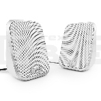 Акустич. система 2.0 Gembird SPK-100-W, белый, 6 Вт, регулятор громкости, USB-питание					, фото4
