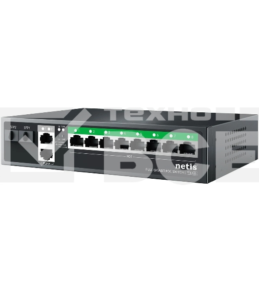 Коммутатор NETIS P112GS 12PORT 10/100/1000M POE