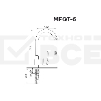 Кухонный смеситель Maunfeld MFQT-6BG бежевый, фото2