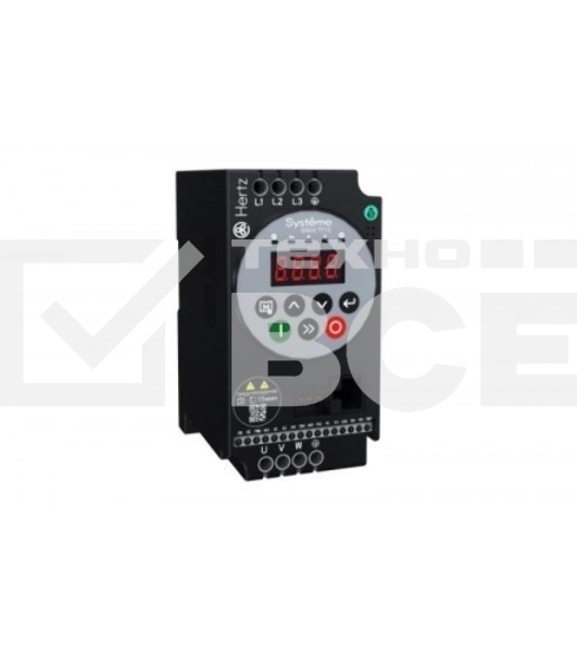 Преобразователь частоты STV050 Hertz 0.4кВт 220В ЭМС С3 + LED панель оператора SE STV050U04M2