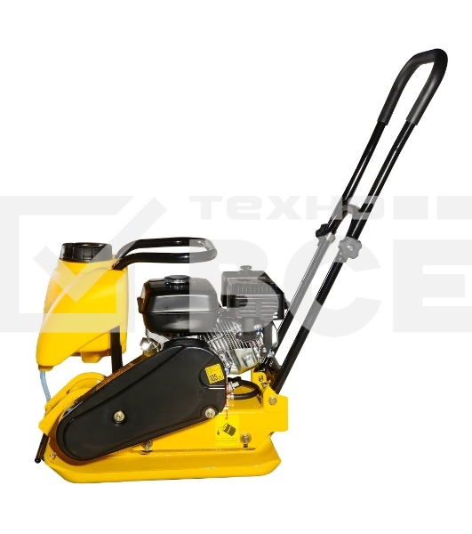 Виброплита бензиновая Huter VP-35W 4870 Вт 6.5 л.с., 25 кН, подошва 580х500 мм, 1050 м2/ч, 105 дБ
