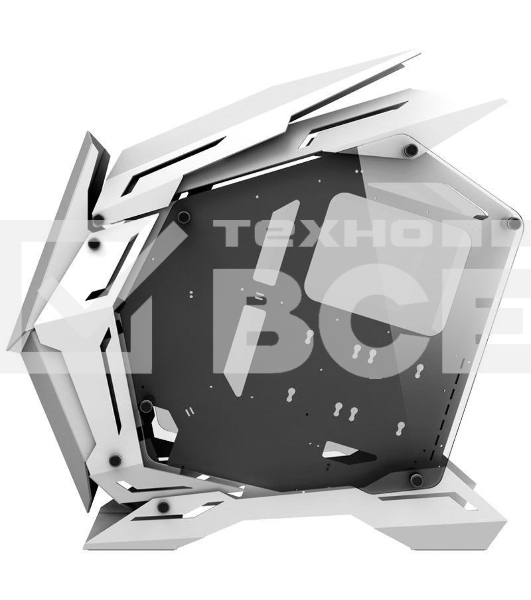 Корпус без блока питания JONSBO MOD-3, Full-Tower, TG, no fans, 2xUSB-A 3.0, EATX, ATX, mATX, mITX White