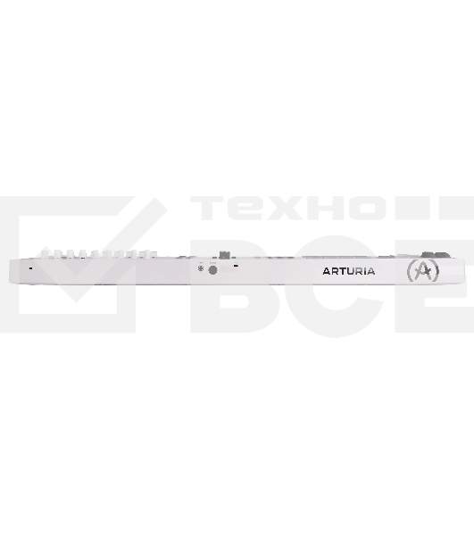 Клавиатура MIDI [231531] Arturia [KeyLab Essential 61 mk3 White] 61 клавиша, LCD дисплей, 9 энкодеров, 8 пэдов, 9 фейдеров, 12 кнопок управления, колеса высоты тона и модуляции, 1/4