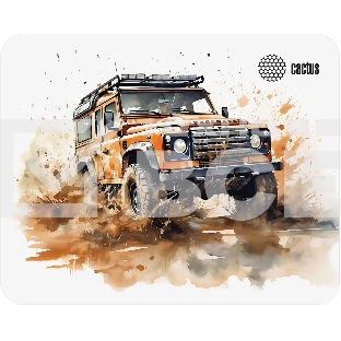 Коврик для мыши Cactus Jeep 250x200x3мм (CS-MP-D11S)