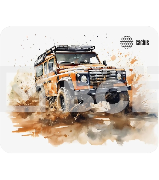 Коврик для мыши Cactus Jeep 250x200x3мм (CS-MP-D11S)