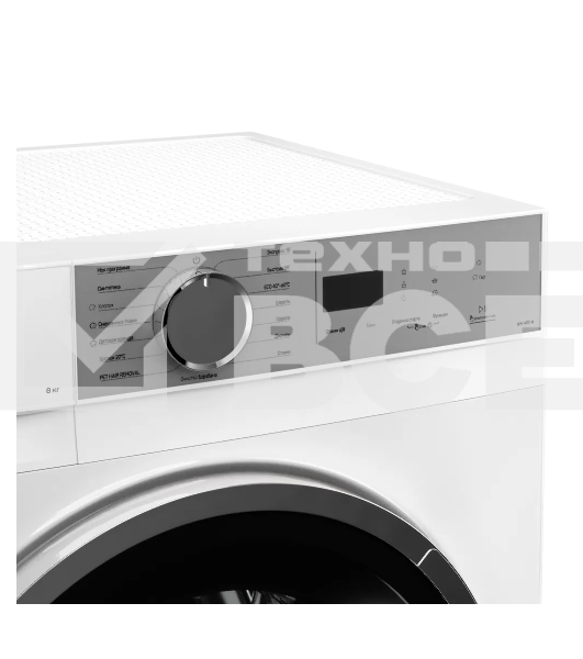 Стиральная машина Kuppersberg WM 480 W, отдельностоящая, 8 кг, 15 программ, 1400 об/мин, пар, дозагрузка белья, отложенный старт, предварительная стирка, LED дисплей, энергоэффективность А+++, белый