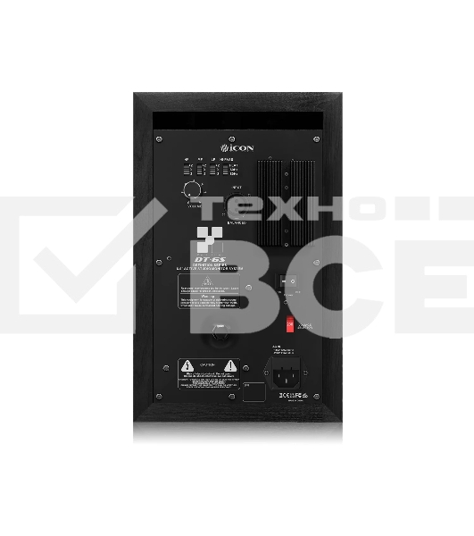 Акустическая система (студийный монитор) 110302A1001 Icon DT-6S активный, 2-х полосный, 1