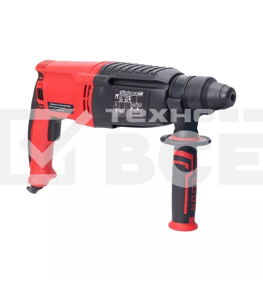Перфоратор EDON RH-26/1150 черный/красный 9277