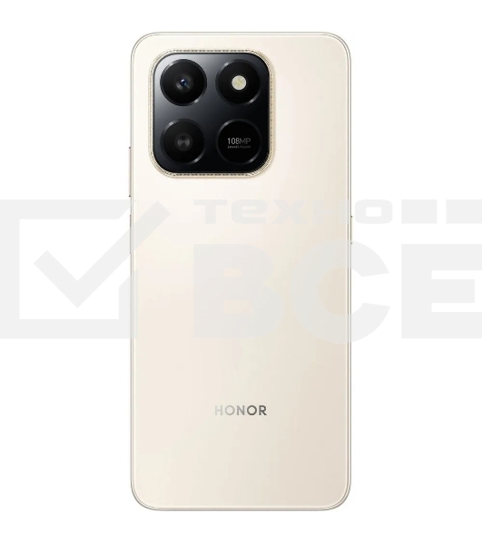 Смартфон HONOR X7d 6/128Gb золотой