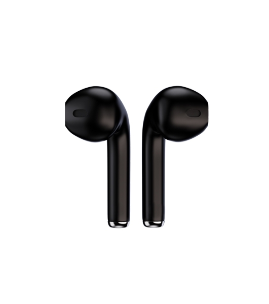 Наушники TWS Maxvi MHF-104BT черный, вкладыши, Bluetooth, сенсорное управление, до 4 ч