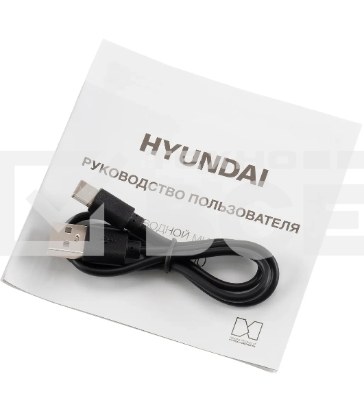 Микрофон беспроводной Hyundai H-MIC100 черный