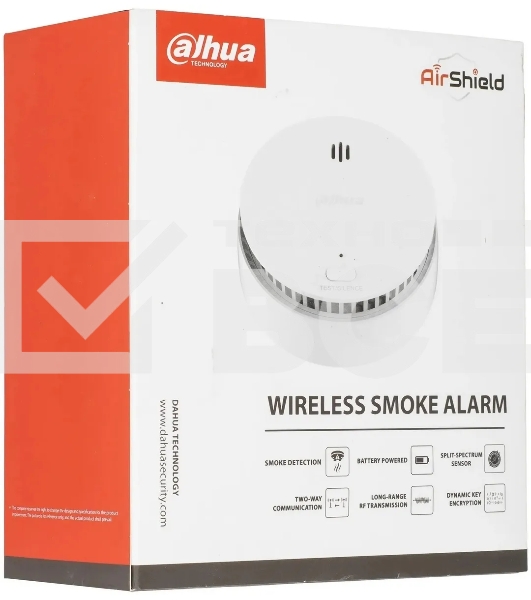 Датчик дыма Dahua DHI-HY-SA21A-W2(868), белый