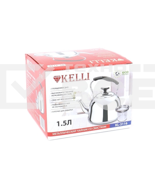 Чайник для плиты Kelli KL-3116