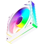 Вентилятор для корпуса Bloody CF-11 LCD ARGb 120х120x25 белый 4-pin 32дБ (упак.:1шт) (CF-11-ARGb120-WH) Ret, фото5