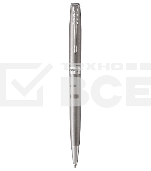 Ручка шариковая Parker Sonnet Core K526 (CW1931512) Stainless Steel CT, M, черные чернила, подарочная коробка