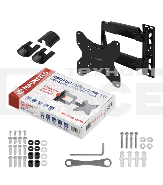Кронштейн для ТВ наклонно-поворотный Maunfeld MTM-2342FM